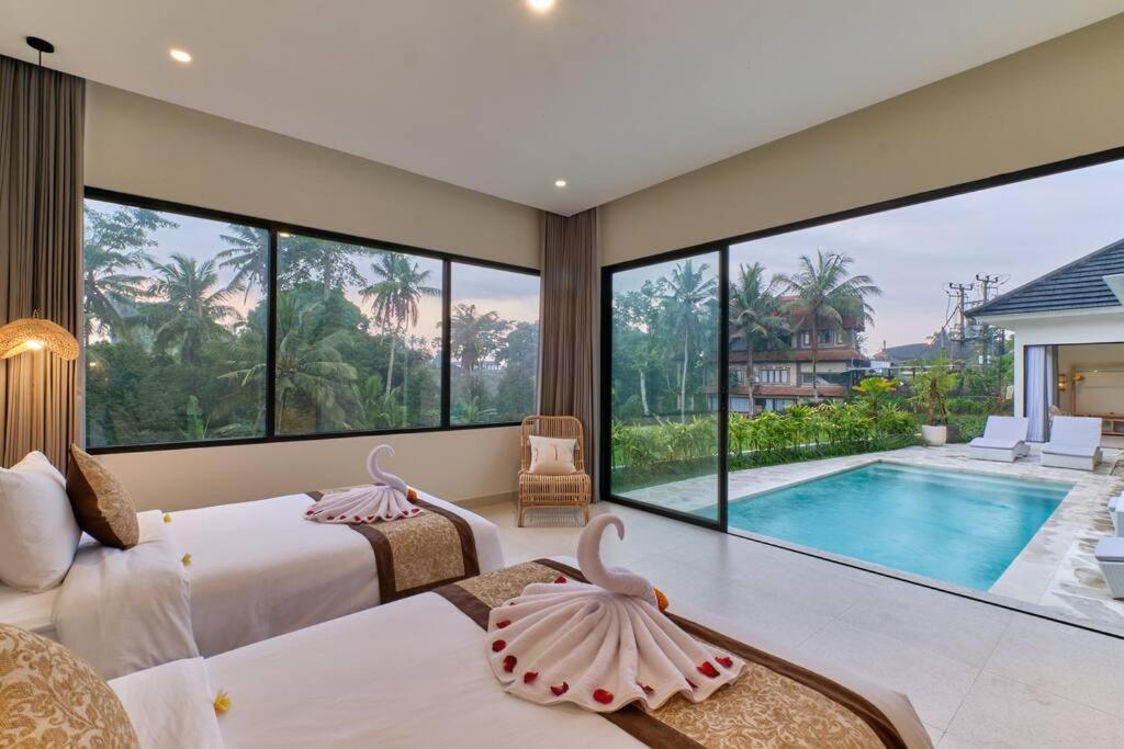 Newly! 3Bdr Modern Villa Close To Ubud Center Extérieur photo